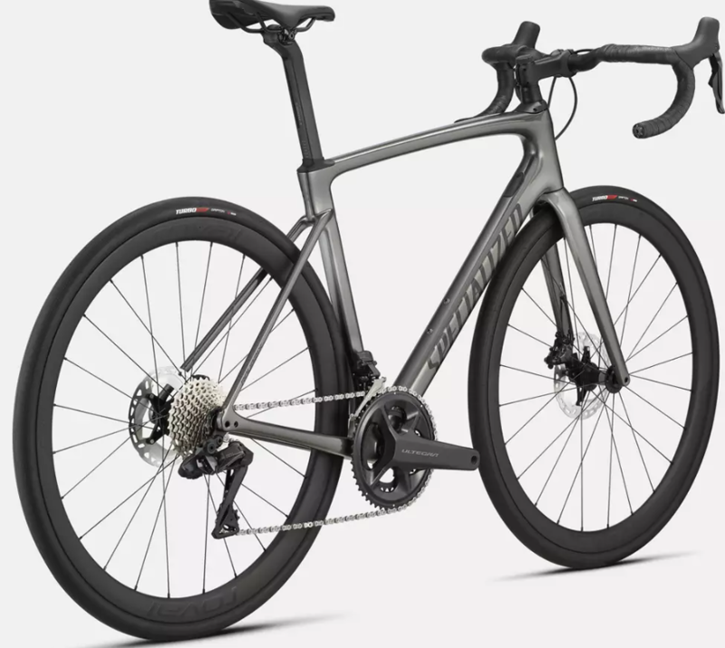Specialized Roubaix Expert Road Bike 2023 in Smoke Black Silver-3
